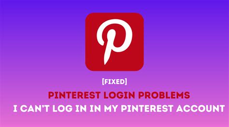pinterest home page problems