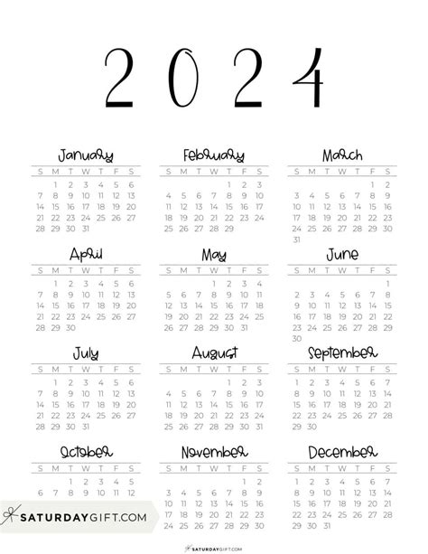 pinterest printable calendar 2024