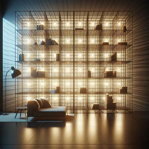 Urban Loft-Style Metal Grid