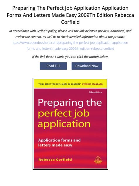 Preparing for the Application