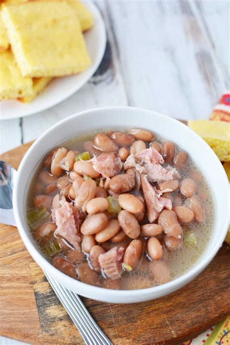 Pinto Bean With Ham Bone