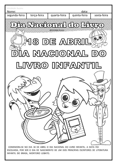 pintura dia do livro infantil