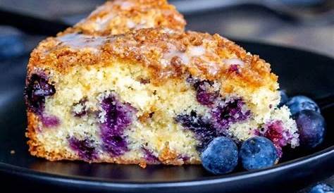Blueberry Lemon Pound Cake - i am baker