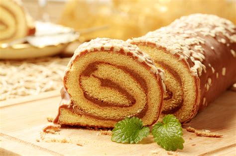 Pionono Filled with “Manjar Blanco” A Traditional Peruvian Dessert