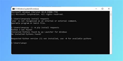 pip doesn't work in venv