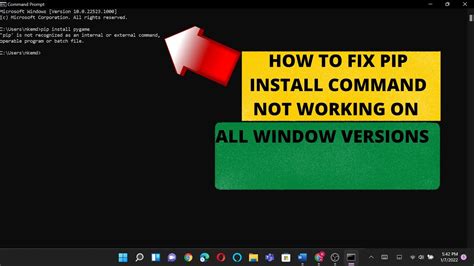 pip not working on mac
