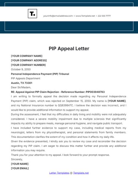pip tribunal address