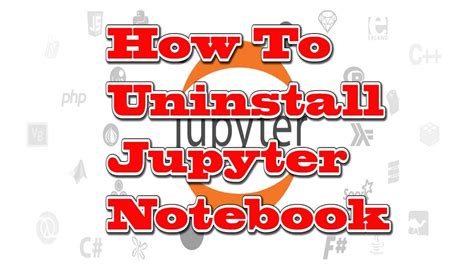 pip uninstall not working in jupyter notebook