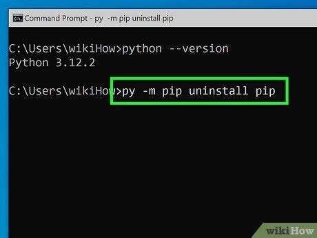 pip uninstall package jupyter notebook