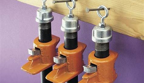 Pipe Clamp Storage You Can Never Have Enough s Around The Shop. Where To