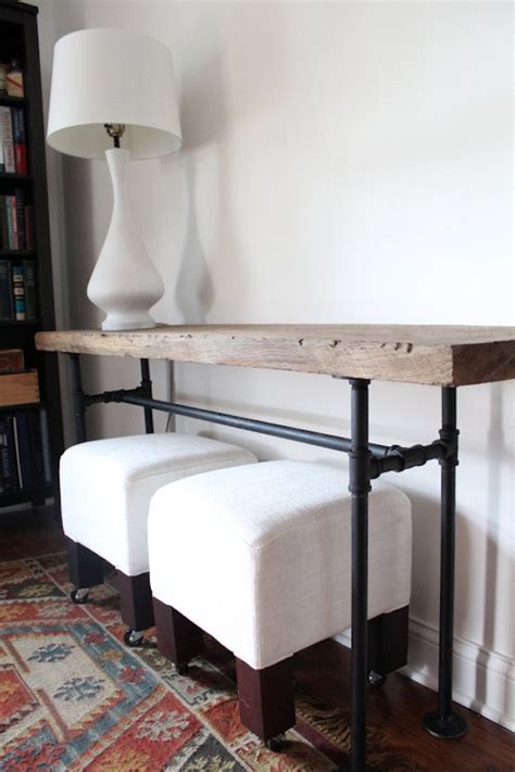 Incredible Pipe Console Table New Ideas
