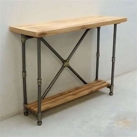 Famous Pipe Console Table Industrial Best References