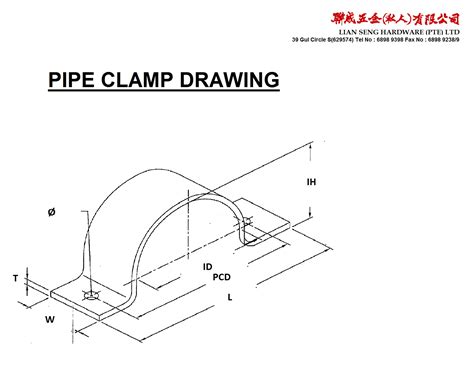 Pipe Clamps Diameter