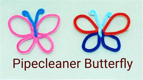 Pipe Cleaner Butterfly Easy