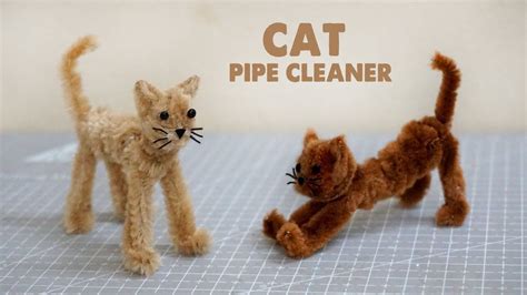 Pipe Cleaner Cat Tutorial
