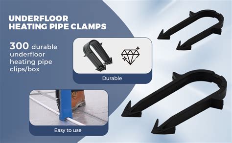 Pipe Clips For Underfloor Heating