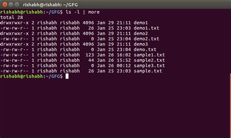 Pipe Command In Linux Syntax