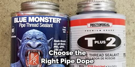 Pipe Dope On Union Fitting