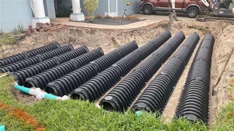 Pipe Drain Field
