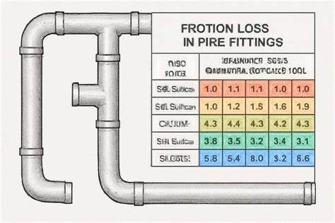 Pipe Fitting Friction Loss Calculator