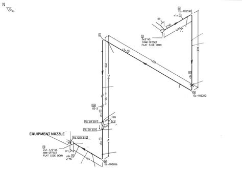 Pipe Fitting Isometric Drawing