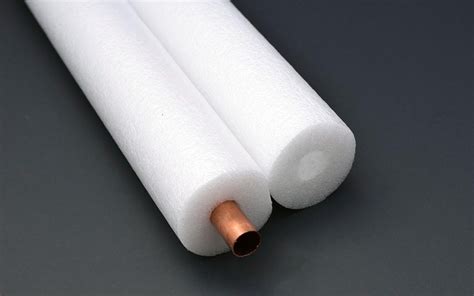 pipe insulation white foam