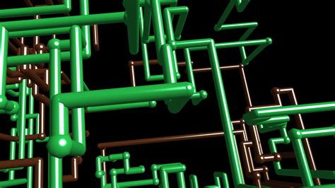 Pipe Maze Screensaver
