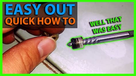 Pipe Thread Easy Out