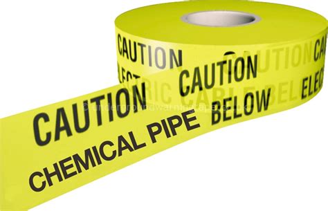 Pipe Warning Label