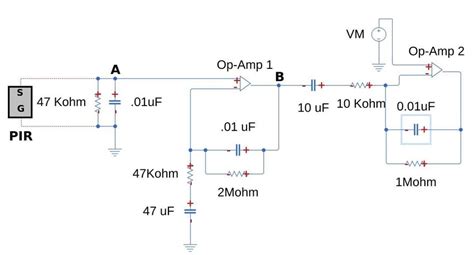 Pir Sensor Amplifier Circuit