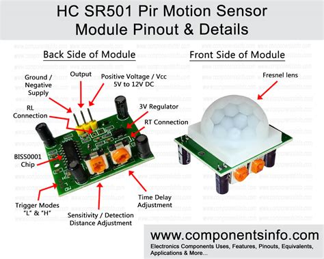 Pir Sensor Arduino Pins