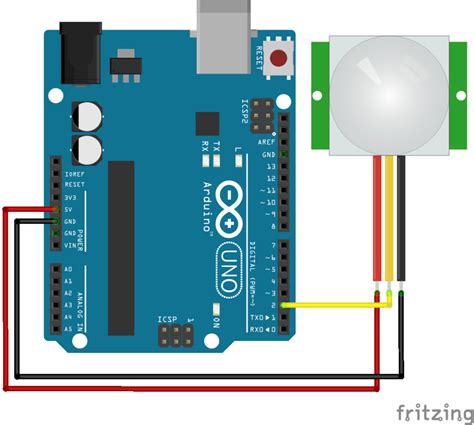 Pir Sensor With Arduino Code