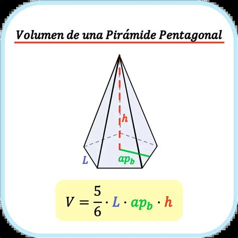Como Calcular El Volumen De Una Piramide Pentagonal