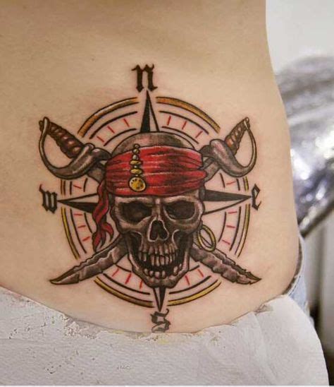 Inspiring Pirate Compass Tattoo Designs 2023