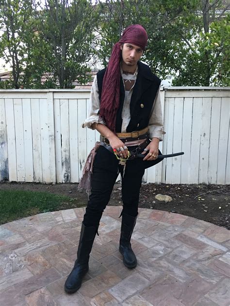 Men's Rogue Pirate Costume, Deluxe Mens Pirate Costume, Sexy Mens