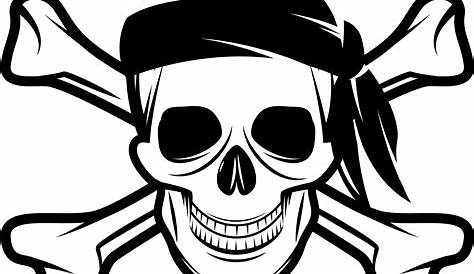 Pirate skull and crossbones template free vector download (8,809 files