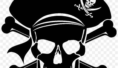 Pirate Retro Skull Isolated On White Stock Vector (Royalty Free