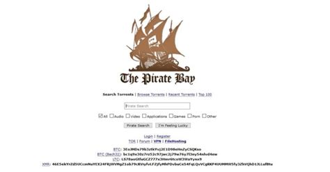 pirates bay website