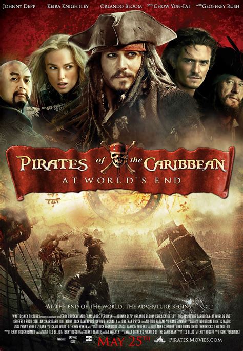 pirates of the caribbean 2007 cast