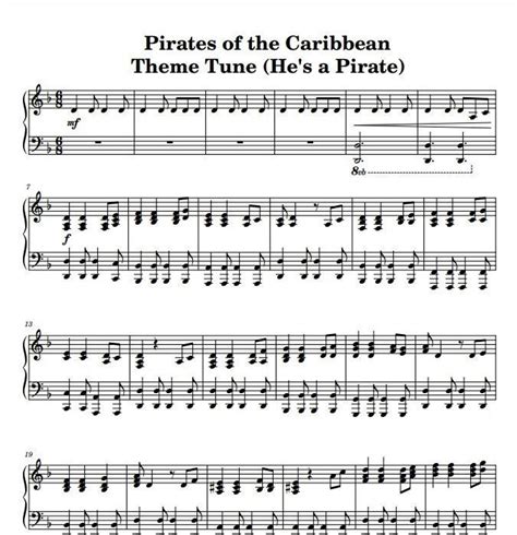 pirati dei caraibi song