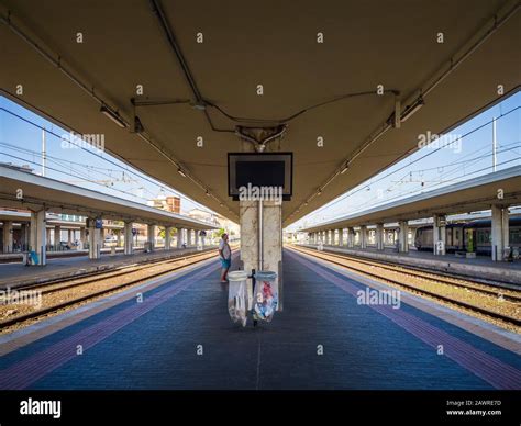 A train station in Pisa, Italy