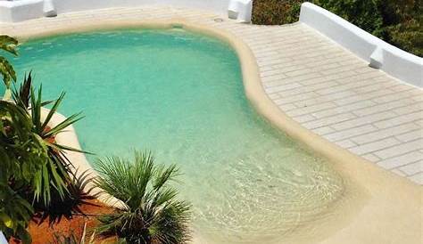 Piscine Liner Sable Idees Conception Jardin Idees