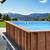 piscine en bois rectangulaire hors sol