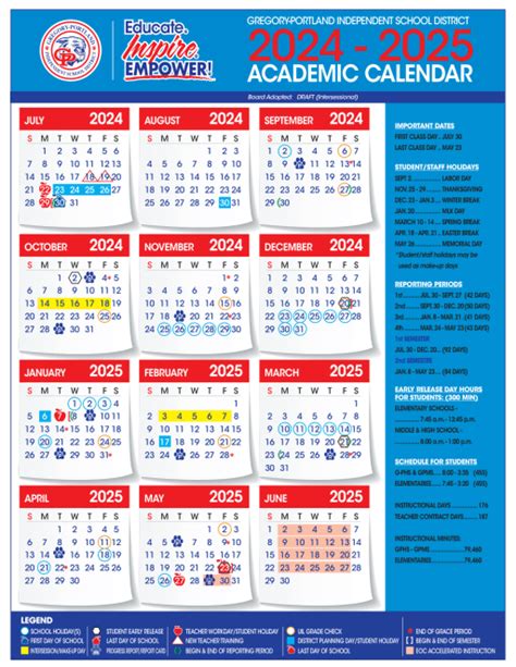 Pisd School Calendar 24-25