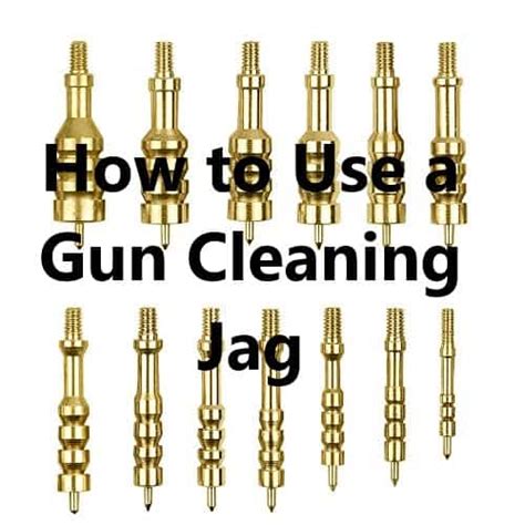 Pistol Cleaning Jags