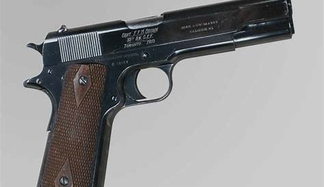 Pistolet automatique BROWNING modèle 1910 / 200. Catégorie