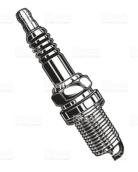 Piston And Spark Plug