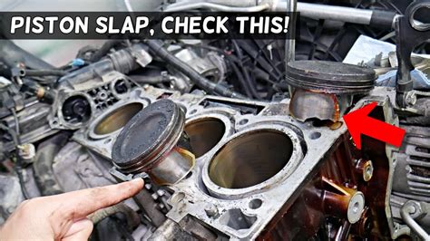 Piston Slap In A Cold Engine Is Due To