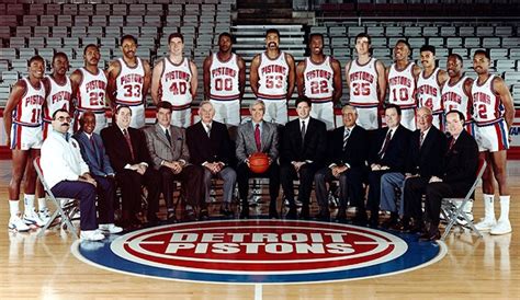 Pistons Roster 1990