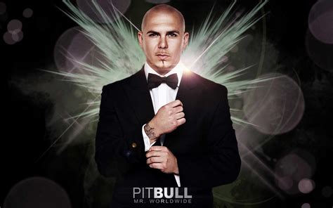 pitbull rapper wallpaper 4k